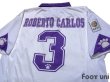 Photo4: Real Madrid 1997-1998 Home Shirt #3 Roberto Carlos (4)