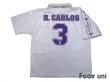Photo2: Real Madrid 1996-1997 Home Shirt #3 Roberto Carlos LFP Patch/Badge (2)