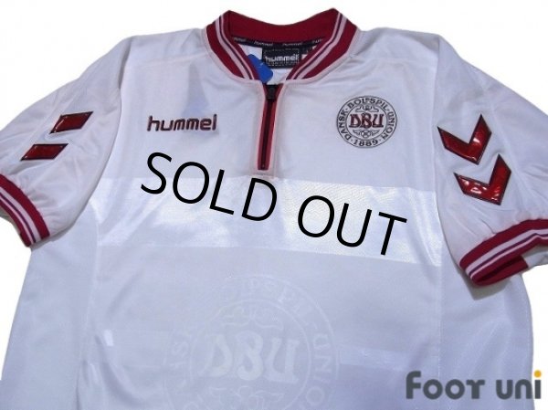 Photo3: Denmark Euro 2000 Away Shirt w/tags (3)