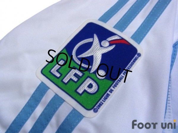 Photo6: Olympique Marseille 2006-2007 Home Shirt #7 Ribery LFP Patch/Badge (6)