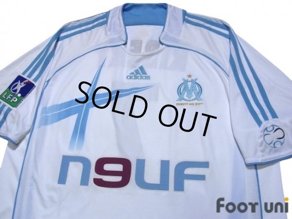 Photo3: Olympique Marseille 2006-2007 Home Shirt #7 Ribery LFP Patch/Badge (3)
