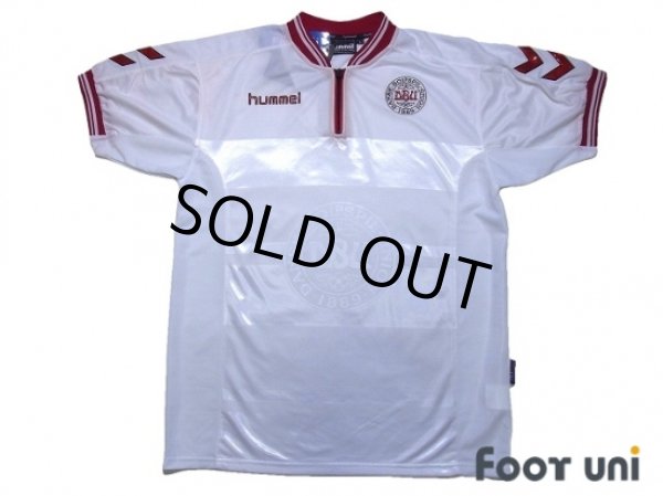 Photo1: Denmark Euro 2000 Away Shirt w/tags (1)