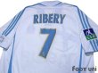 Photo4: Olympique Marseille 2006-2007 Home Shirt #7 Ribery LFP Patch/Badge (4)