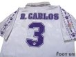 Photo4: Real Madrid 1996-1997 Home Shirt #3 Roberto Carlos LFP Patch/Badge (4)