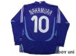 Photo2: Japan 2006 Home Long Sleeve Shirt #10 Nakamura (2)