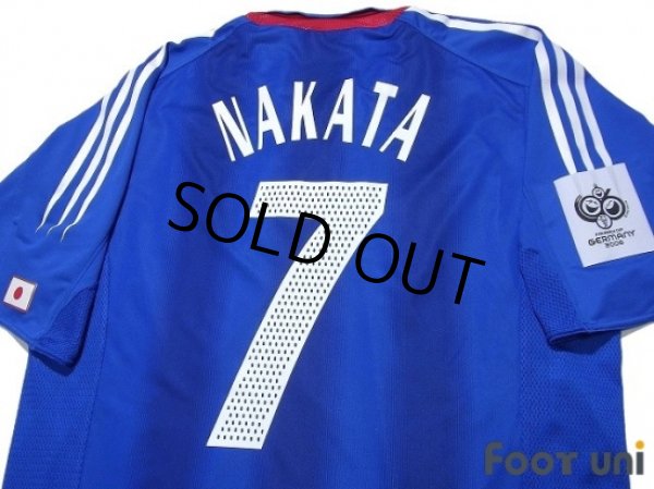 Photo4: Japan 2004 Home Authentic Shirt #7 Nakata (4)