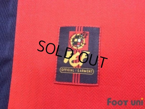 Photo8: Spain 1998 Home Shirt #21 Luis Enrique (8)