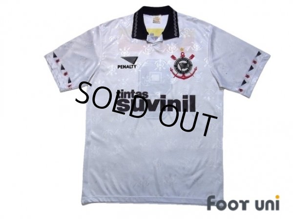 Photo1: Corinthians 1995 Home Shirt #9 (1)