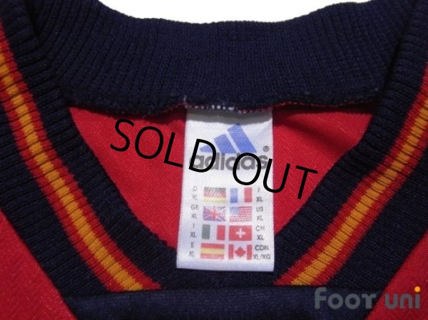 Photo5: Spain 1998 Home Shirt #21 Luis Enrique (5)
