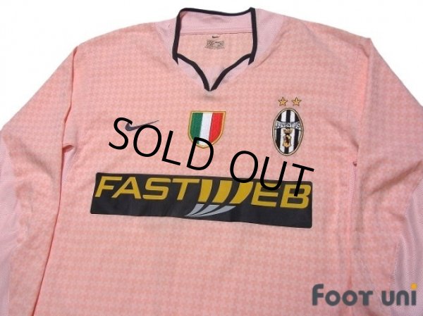 Photo3: Juventus 2003-2004 Away Long Sleeve Shirt Scudetto Patch/Badge (3)