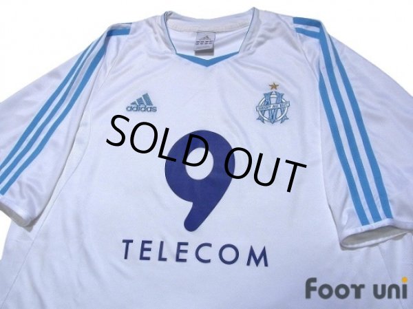 Photo3: Olympique Marseille 2003-2004 Home Shirt (3)