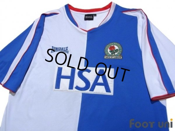 Photo3: Blackburn Rovers 2004-2005 Home Shirt (3)