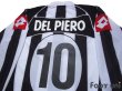 Photo4: Juventus 2002-2003 Home Long Sleeve Shirt #10 Del Piero (4)