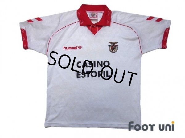 Photo1: Benfica 1993-1994 Away Shirt (1)