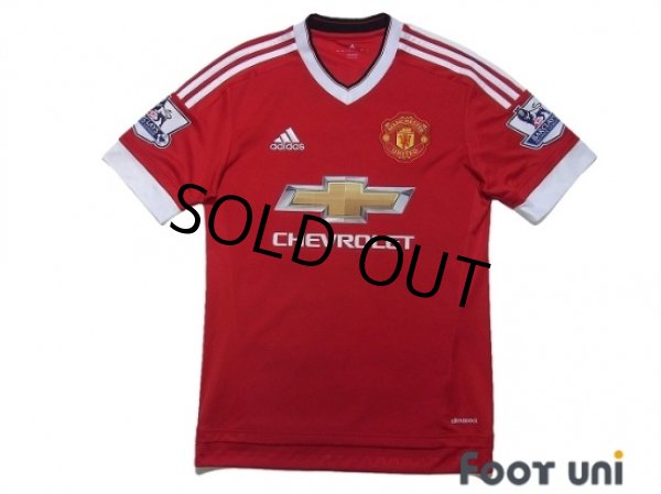 Photo1: Manchester United 2015-2016 Home Shirt #18 Young BARCLAYS PREMIER LEAGUE Patch/Badge (1)