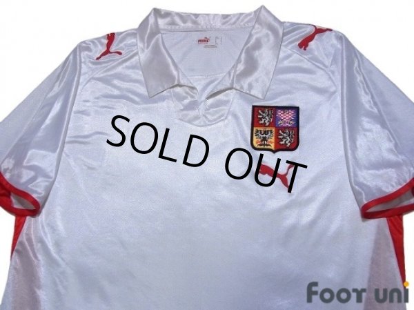 Photo3: Czech Republic 2008 Away Shirt (3)