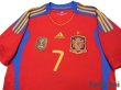 Photo3: Spain 2011 Home Shirt #7 David Villa FIFA World Champions 2010 Patch/Badge (3)