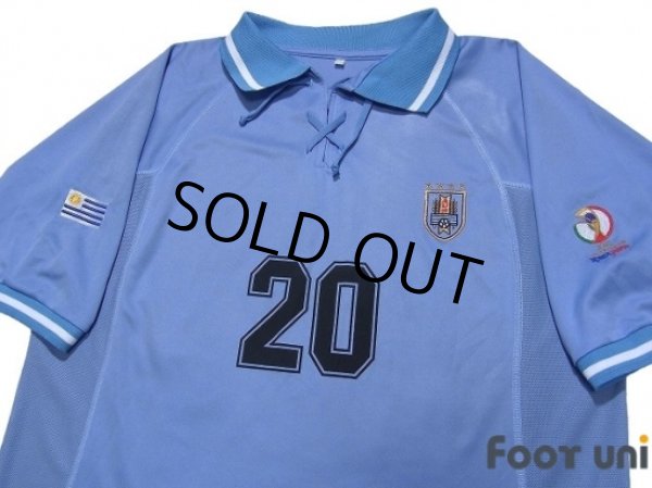 Photo3: Uruguay 2002 Home Shirt #20 (3)