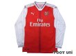 Photo1: Arsenal 2016-2017 Home Long Sleeve Shirt #11 Ozil (1)