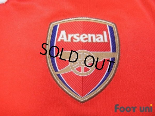 Photo6: Arsenal 2016-2017 Home Long Sleeve Shirt #11 Ozil (6)