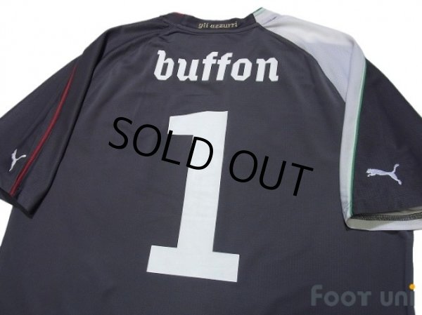 Photo4: Italy 2010 GK Shirt #1 Buffon w/tags (4)