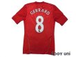 Photo2: Liverpool 2010-2011 Home Authentic Shirt #8 Gerrard w/tags (2)