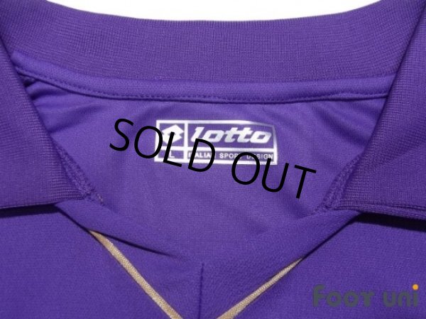 Photo4: Fiorentina 2010-2011 Home Shirt w/tags (4)