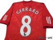 Photo4: Liverpool 2010-2011 Home Authentic Shirt #8 Gerrard w/tags (4)