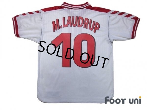 Photo2: Denmark 1998 Away Shirt #10 Michael Laudrup (2)