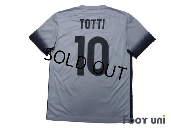 Photo2: AS Roma 2015-2016 3rd Shirt #10 Totti (2)