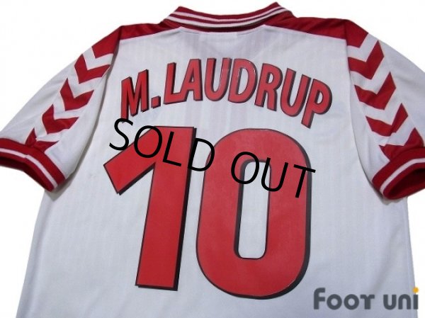 Photo4: Denmark 1998 Away Shirt #10 Michael Laudrup (4)