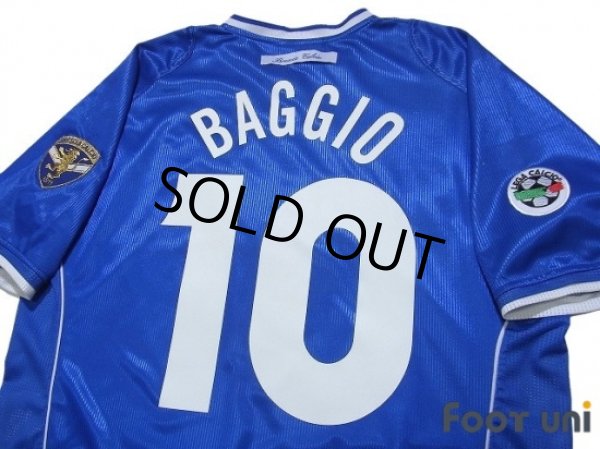 Photo4: Brescia 2002-2003 Home Shirt #10 Baggio Lega Calcio Patch/Badge (4)