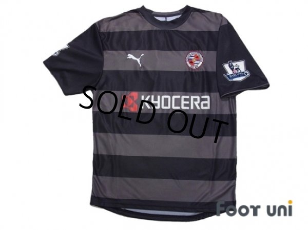 Photo1: Reading FC 2007-2008 Away Shirt #6 Gunnarsson BARCLAYS PREMIER LEAGUE Patch/Badge (1)