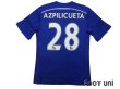 Photo2: Chelsea 2014-2015 Home Shirt #28 Azpilicueta (2)