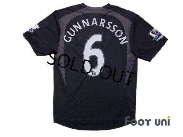Photo2: Reading FC 2007-2008 Away Shirt #6 Gunnarsson BARCLAYS PREMIER LEAGUE Patch/Badge (2)