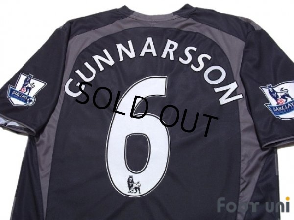 Photo4: Reading FC 2007-2008 Away Shirt #6 Gunnarsson BARCLAYS PREMIER LEAGUE Patch/Badge (4)