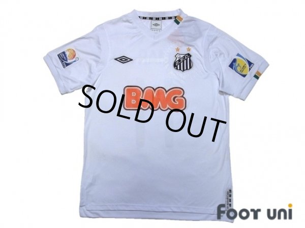 Photo1: Santos FC 2011 Home Shirt #11 Neymar Jr (1)