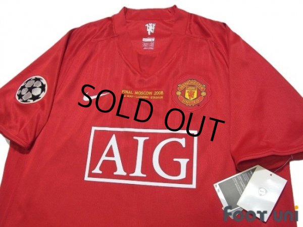 Photo3: Manchester United 2007-2009 Home Shirt #7 Ronaldo w/tags (3)