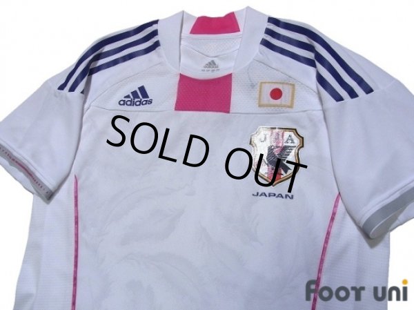 Photo3: Japan Women's Nadeshiko 2010 Away Authentic Shirt w/tags (3)