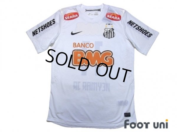 Photo1: Santos FC 2012 Home Authentic Shirt #11 Neymar Jr w/tags (1)