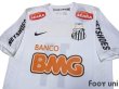 Photo3: Santos FC 2012 Home Authentic Shirt #11 Neymar Jr w/tags (3)