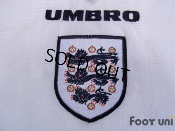 Photo6: England Euro 1996 Home Shirt (6)