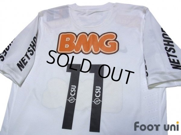 Photo4: Santos FC 2012 Home Authentic Shirt #11 Neymar Jr w/tags (4)