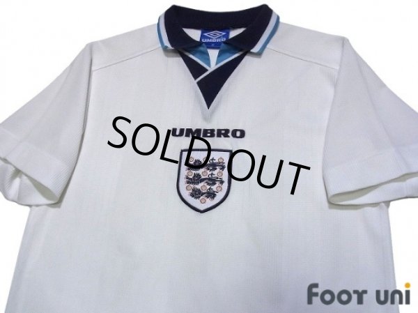 Photo3: England Euro 1996 Home Shirt (3)