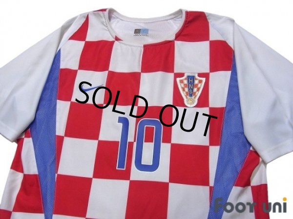 Photo3: Croatia 2002 Home Authentic Shirt #10 (3)