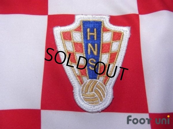 Photo6: Croatia 2002 Home Authentic Shirt #10 (6)