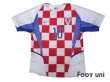 Photo1: Croatia 2002 Home Authentic Shirt #10 (1)