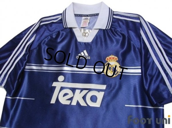 Photo3: Real Madrid 1998-1999 Away Shirt #7 Raul (3)