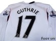 Photo4: Bolton Wanderers 2007-2008 Home Long Sleeve Shirt #17 Danny Guthrie BARCLAYS PREMIER LEAGUE Patch/Badge (4)