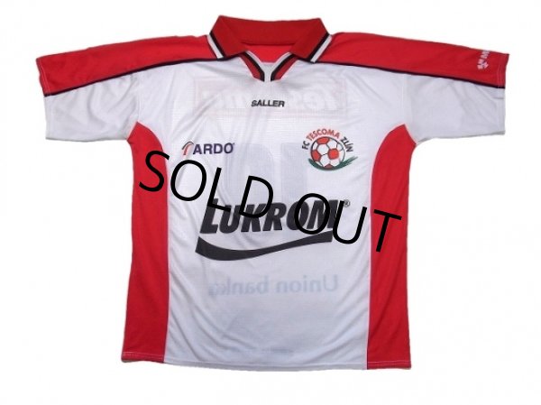 Photo1: FC Tescoma Zlin 2011-2012 Home Shirt #10 (1)